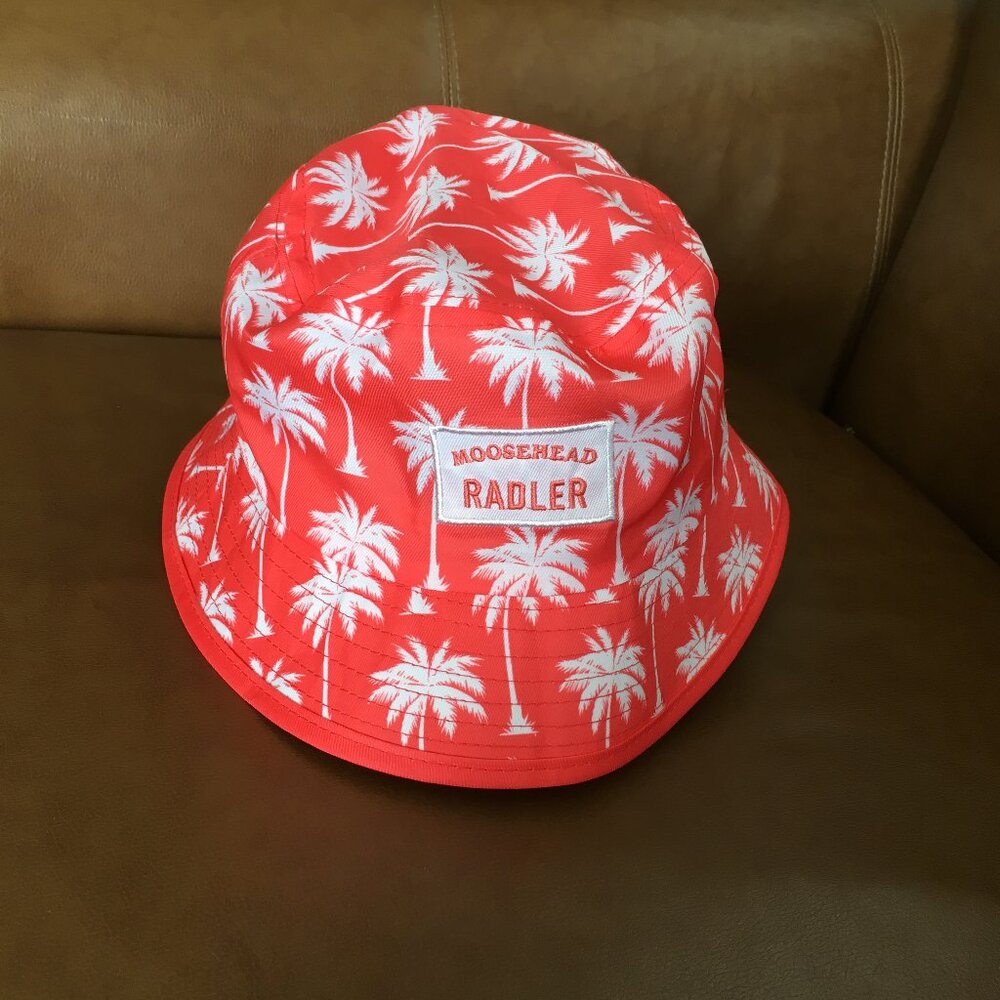 Moosehead Beer Radler Bucket Hat Palm Trees